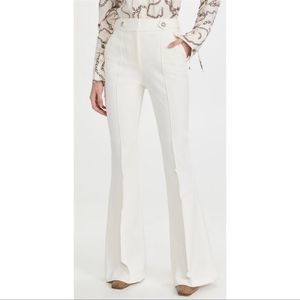 VERONICA BEARD Elsbury crepe flared pants in Size 8